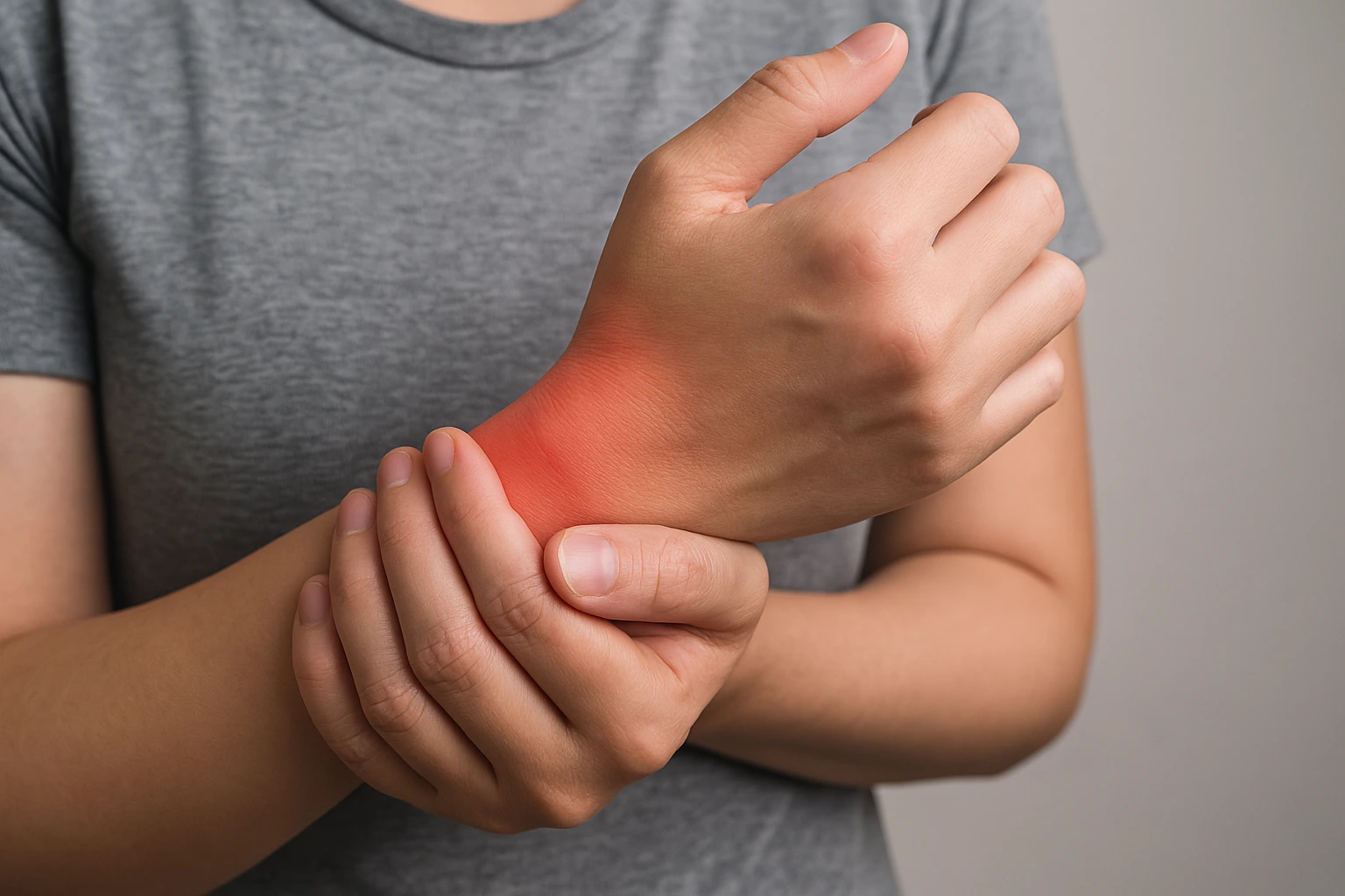 Πόνος στον καρπό και πρήξιμο